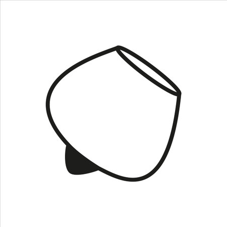 Transparent vector glass goblets in simple monochrome style. Brandy sniffer empty transparent icon Created For Mobile, Web, Decor, Print Products, Applications. Black icon isolated on white backgroundのイラスト素材