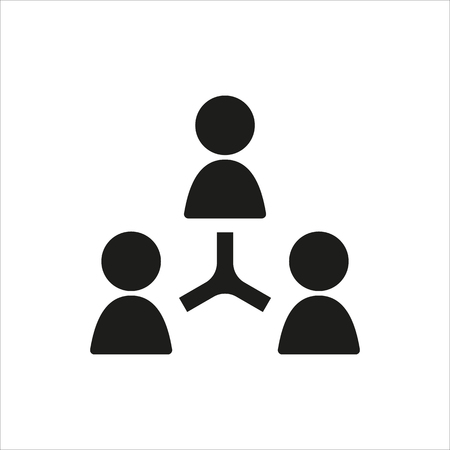 user internet sign icon in simple black design Created For Mobile, Web, Decor, Print Products, Applications. Black icon isolated. Vector illustration.のイラスト素材