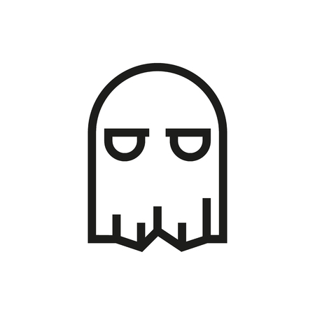 mask icon on white background Created For Mobile, Infographics, Web, Decor, Print Products, Applications. Icon isolated. Vector illustrationのイラスト素材
