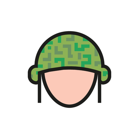 Helmet icon on white background Created For Mobile, Web, Decor, Print Products, Applications. Icon isolated. Vector illustrationのイラスト素材