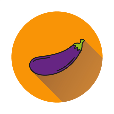 vegetable simple icon on white background Created For Mobile, Web, Decor, Print Products, Applications.のイラスト素材