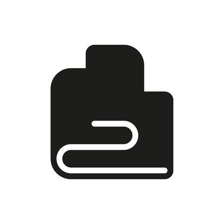 fabric icon on white background Created For Mobile, Infographics, Web, Decor, Print Products, Applications. Icon isolated.のイラスト素材