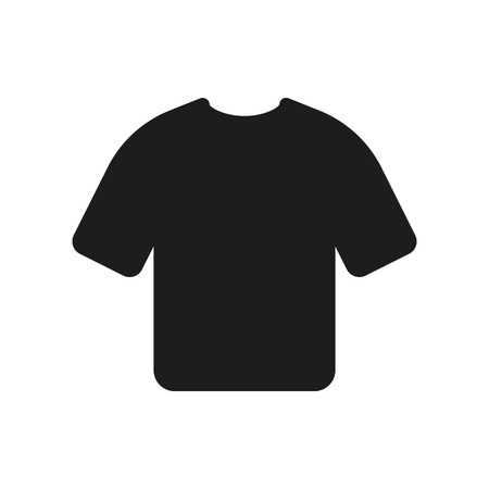 Tshirt icon on white background Created For Mobile, Infographics, Web, Decor, Print Products, Applications. Icon isolated.のイラスト素材
