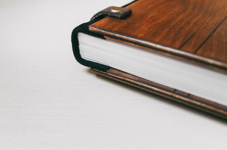 Great book wooden cover luxuryの写真素材