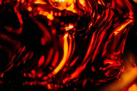 flame glitter orange golden magic image mysticism abstractの写真素材