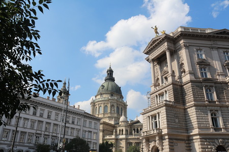 St.Stephan's Basilica In Budapestのeditorial素材