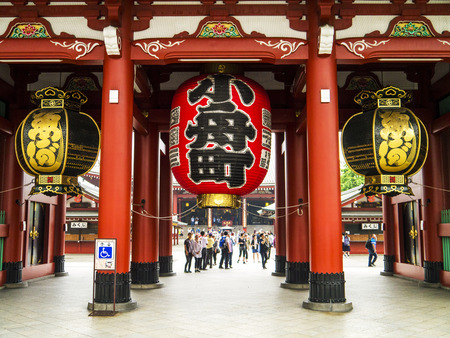 Bao Zao Sensoji Temple Gateのeditorial素材