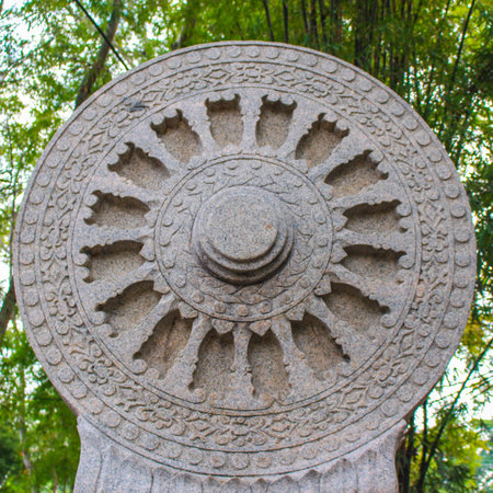 Rock Budda Wheelの写真素材