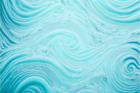 abstract blue background with smooth lines and waves. 3d renderingの写真素材