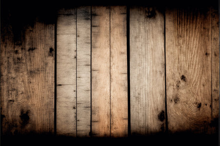 Wooden wall background or texture. Dark brown wooden wall background.の写真素材