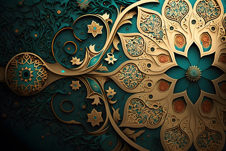3D illustration of abstract fractal for creative design, art and entertainmentの写真素材