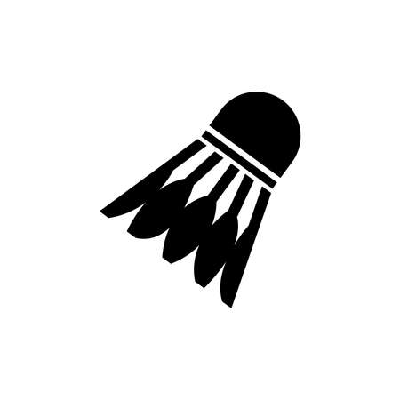 shuttlecock icon for badmintonのイラスト素材