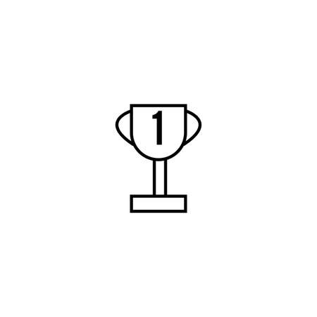 award icon,winner icon on white backgroundのイラスト素材