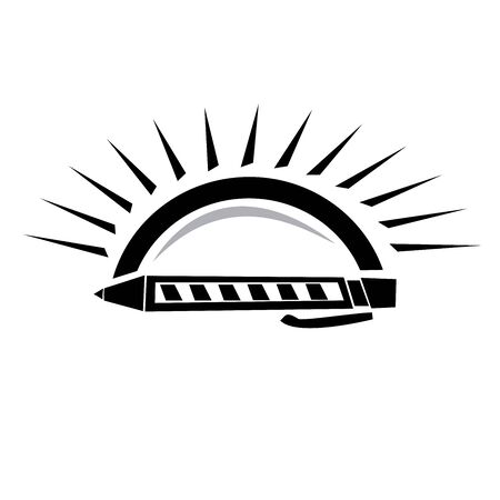 brilliant logo vector writing ideasのイラスト素材