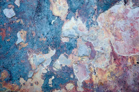Multi Colored and Old ceramic texture or background, abstract colors