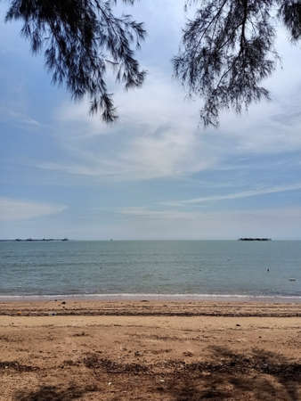 Peaceful beach view. Stories are everywhere.