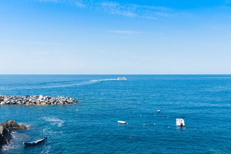 Italian Cinque Terre sceneryの写真素材