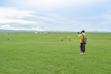 Inner Mongolia Xilin Gol Prairieのeditorial素材