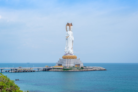 Nanhai Guanyin in Sanyaのeditorial素材