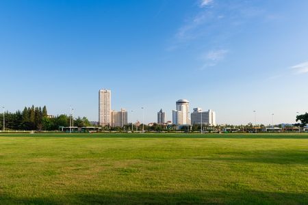 Qingdao city sceneryのeditorial素材