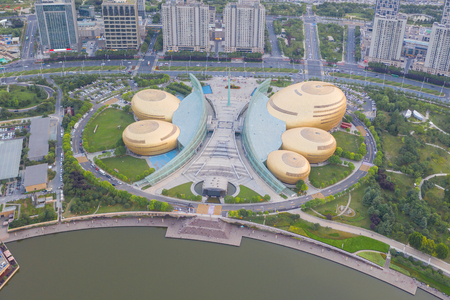 Zhengzhou Central Business Districtのeditorial素材