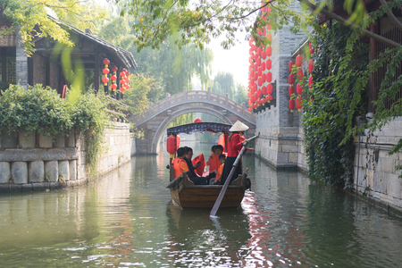 Shandong Taierzhuang Ancient Cityのeditorial素材