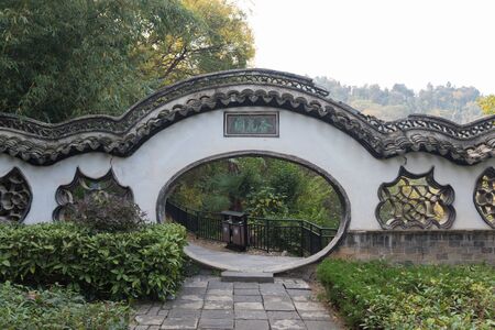 Scenery of the First Mountain of Jiangsuのeditorial素材