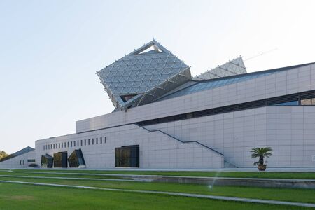 Jiangsu Yancheng Haiyan Museumのeditorial素材