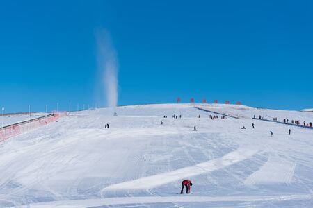Xinjiang Emin Ski Resortのeditorial素材