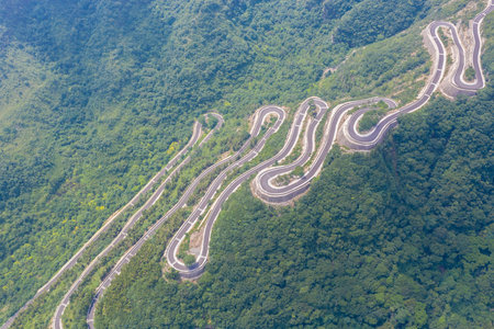 Panshan Highway, Yangtian Mountain, Qingzhou, Shandong