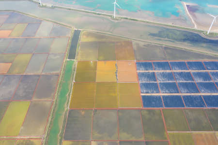 Yantian by the sea in Weifang, Shandongのeditorial素材