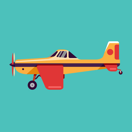 plane vector illustrationのイラスト素材