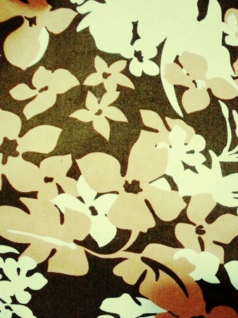 Flower Cotton Fabricの素材