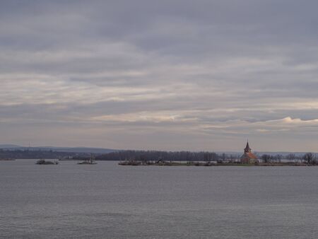 This is a panorama of Brno.の写真素材