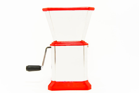 small size cutting grinder isolatedの写真素材