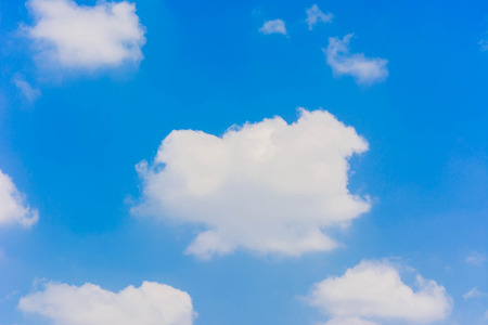 clouds against blue sky backgroudの写真素材