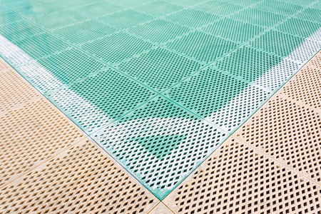 A corner of futsal fieldの写真素材