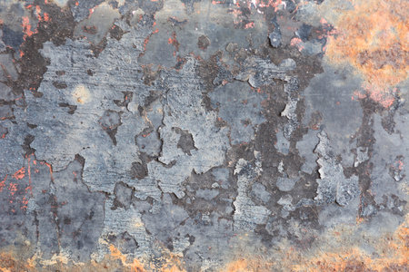 peel rusty hood pattern background