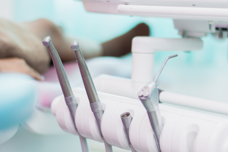 Dentist tool, varities of quipment for fix restoration の写真素材