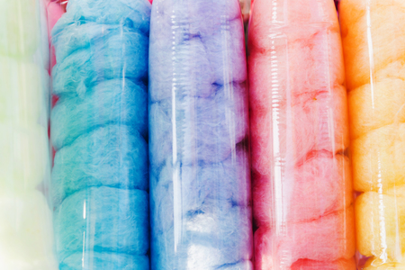 many color of Candy Ortisaiahm in package array in line selling in marketの写真素材