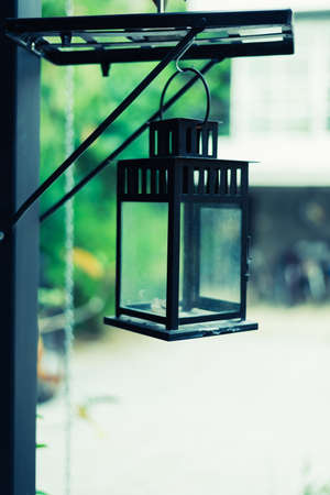 Beautiful retro luxury light lamp decor glowingの写真素材