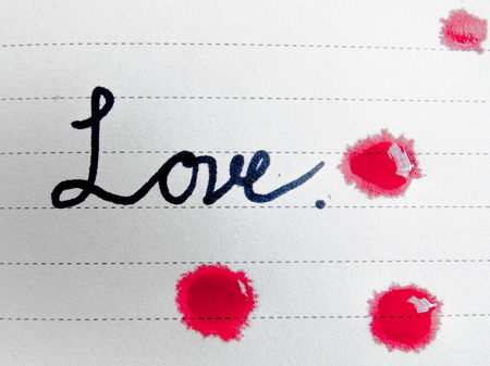 Bloody loveの写真素材