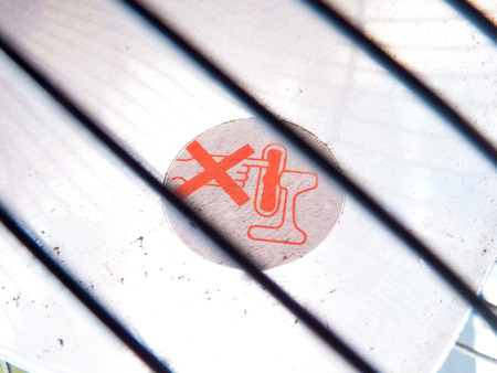 Fan blade notificationの写真素材