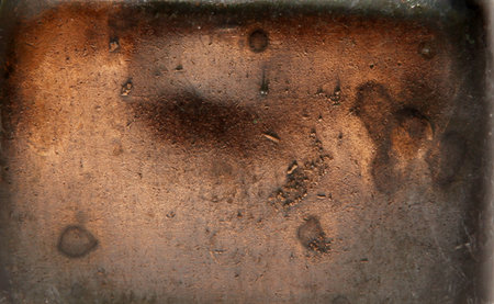Bronze texture empty to insert text or design, Rusty and brownの写真素材