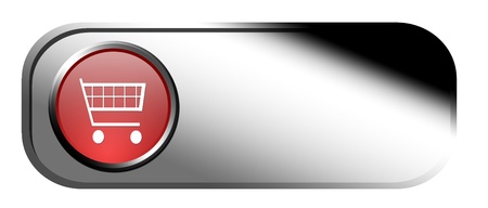 buy button over white backgroundの写真素材