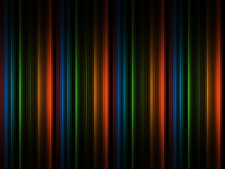 Orange, green, black and green lines backgroundの写真素材