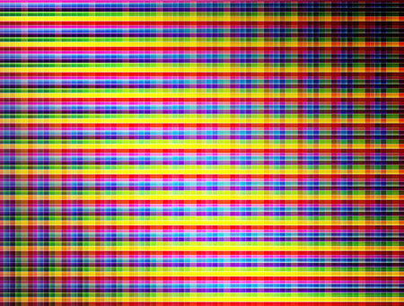 Yellow, blue, red and green lines. Colors background
