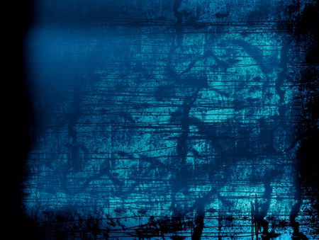 conceptual blue blur with bright effects. Abstract illustrationの写真素材