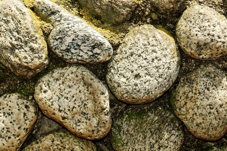 rocks background with light effects. photo image                               の写真素材