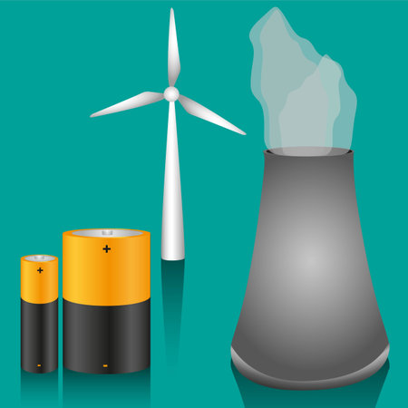 energy iconsのイラスト素材